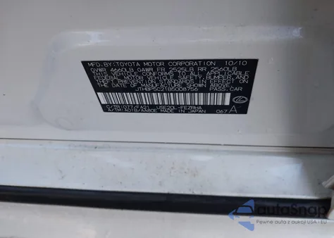 2011 Lexus Is F z USA, uszkodzony, nr VIN JTHBP5C21B5008756